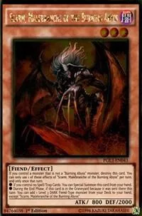 Scarm, Malebranche of the Burning Abyss PGL3-EN043 Yu-Gi-Oh card from Premium Gold: Infinite Gold