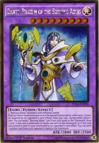 Dante, Pilgrim of the Burning Abyss PGL3-EN058 Yu-Gi-Oh card from Premium Gold: Infinite Gold