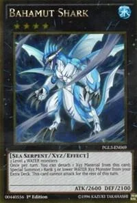 Bahamut Shark PGL3-EN069 Yu-Gi-Oh card from Premium Gold: Infinite Gold