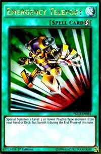 Emergency Teleport PGL3-EN081 Yu-Gi-Oh card from Premium Gold: Infinite Gold