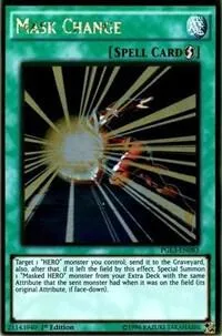 Mask Change PGL3-EN083 Yu-Gi-Oh card from Premium Gold: Infinite Gold