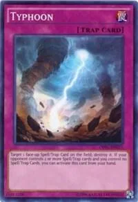 Typhoon OP01-EN013 Yu-Gi-Oh card from OTS Tournament Pack 1