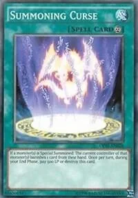 Summoning Curse OP01-EN026 Yu-Gi-Oh card from OTS Tournament Pack 1