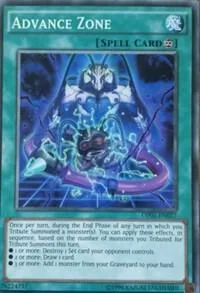 Advance Zone OP01-EN027 Yu-Gi-Oh card from OTS Tournament Pack 1