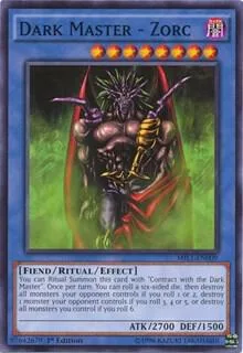 Dark Master - Zorc MIL1-EN009 Yu-Gi-Oh card from Millennium Pack