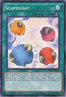 Scapegoat MIL1-EN019 Yu-Gi-Oh card from Millennium Pack
