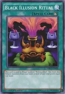 Black Illusion Ritual MIL1-EN020 Yu-Gi-Oh card from Millennium Pack