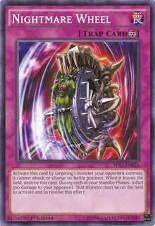 Nightmare Wheel MIL1-EN024 Yu-Gi-Oh card from Millennium Pack