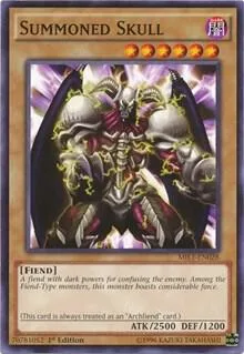 Summoned Skull MIL1-EN028 Yu-Gi-Oh card from Millennium Pack