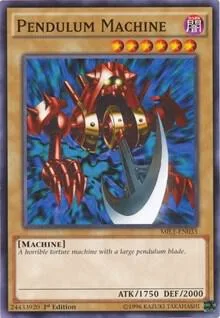 Pendulum Machine MIL1-EN033 Yu-Gi-Oh card from Millennium Pack
