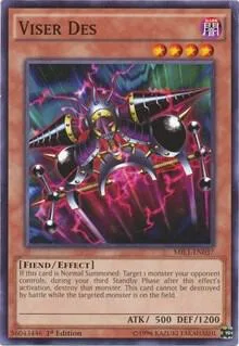 Viser Des MIL1-EN037 Yu-Gi-Oh card from Millennium Pack