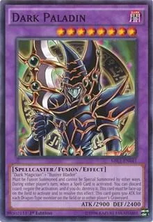 Dark Paladin MIL1-EN041 Yu-Gi-Oh card from Millennium Pack