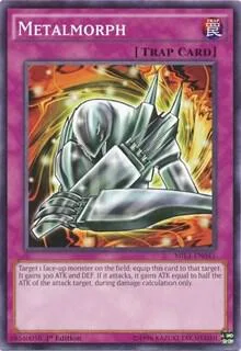 Metalmorph MIL1-EN045 Yu-Gi-Oh card from Millennium Pack