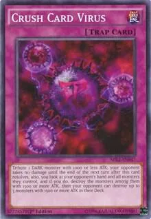 Crush Card Virus MIL1-EN047 Yu-Gi-Oh card from Millennium Pack