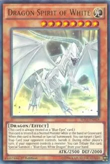 Dragon Spirit of White SHVI-EN018 Unlimited Yu-Gi-Oh card from Shining Victories