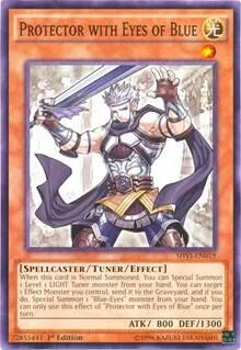 Protector with Eyes of Blue SHVI-EN019 Unlimited Yu-Gi-Oh card from Shining Victories