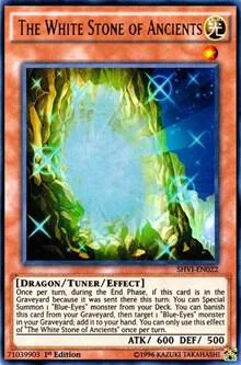 The White Stone of Ancients SHVI-EN022 Unlimited Yu-Gi-Oh card from Shining Victories