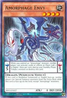 Amorphage Envy SHVI-EN027 Unlimited Yu-Gi-Oh card from Shining Victories