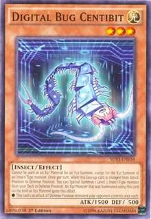 Digital Bug Centibit SHVI-EN034 Yu-Gi-Oh card from Shining Victories