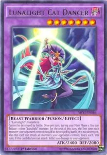 Lunalight Cat Dancer SHVI-EN046 1st Edition Yu-Gi-Oh card from Shining Victories