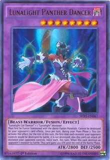 Lunalight Panther Dancer SHVI-EN047 Unlimited Yu-Gi-Oh card from Shining Victories