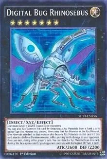 Digital Bug Rhinosebus SHVI-EN056 Yu-Gi-Oh card from Shining Victories