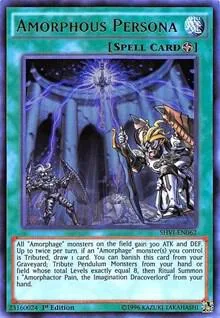 Amorphous Persona SHVI-EN062 Unlimited Yu-Gi-Oh card from Shining Victories