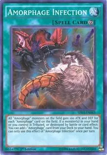 Amorphage Infection SHVI-EN063 Unlimited Yu-Gi-Oh card from Shining Victories