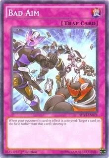 Bad Aim SHVI-EN078 Yu-Gi-Oh card from Shining Victories