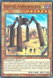Kozmo Landwalker SHVI-EN084 Unlimited Yu-Gi-Oh card from Shining Victories