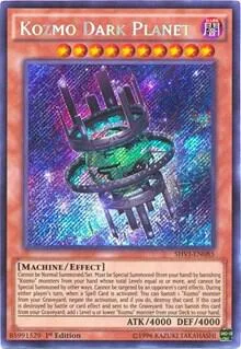 Kozmo Dark Planet SHVI-EN085 1st Edition Yu-Gi-Oh card from Shining Victories