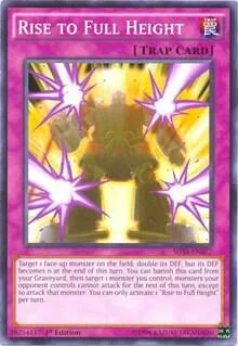 Rise to Full Height SHVI-EN077 Unlimited Yu-Gi-Oh card from Shining Victories