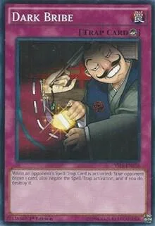 Dark Bribe YS16-EN038 Yu-Gi-Oh card from Starter Deck: Yuya