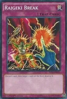 Raigeki Break YS16-EN035 Yu-Gi-Oh card from Starter Deck: Yuya
