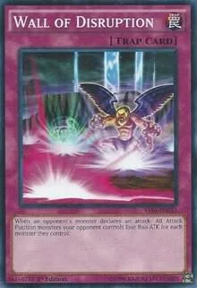 Wall of Disruption YS16-EN033 Yu-Gi-Oh card from Starter Deck: Yuya