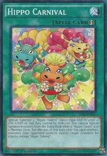 Hippo Carnival YS16-EN023 Yu-Gi-Oh card from Starter Deck: Yuya