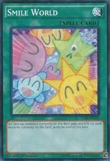 Smile World YS16-EN022 Yu-Gi-Oh card from Starter Deck: Yuya