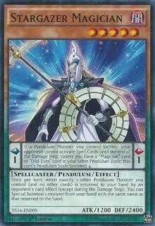 Stargazer Magician YS16-EN009 Yu-Gi-Oh card from Starter Deck: Yuya