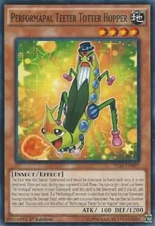 Performapal Teeter Totter Hopper YS16-EN007 Yu-Gi-Oh card from Starter Deck: Yuya