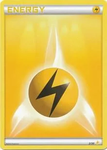 Lightning Energy 8 #8/30 Pokémon card from XY Trainer Kit: Pikachu Libre & Suicune
