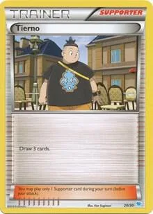 Tierno 20 - Suicune Deck #20/30 Pokémon card from XY Trainer Kit: Pikachu Libre & Suicune