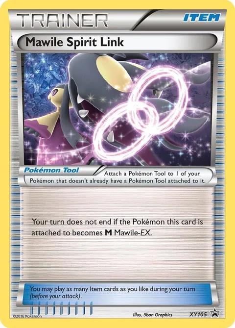 Mawile Spirit Link #XY105 Pokémon card from XY Promos