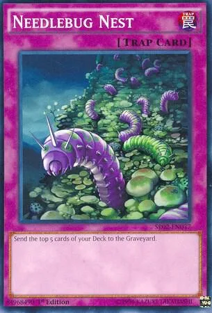 Needlebug Nest SR02-EN037 Yu-Gi-Oh card from Structure Deck: Rise of the True Dragons