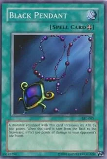 Black Pendant SRL-003 Yu-Gi-Oh card from Spell Ruler