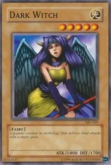 Dark Witch SRL-019 Yu-Gi-Oh card from Spell Ruler