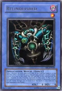 Relinquished SRL-029 Yu-Gi-Oh card from Spell Ruler
