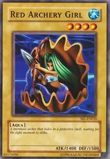 Red Archery Girl SRL-030 Yu-Gi-Oh card from Spell Ruler