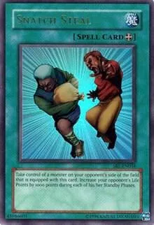 Snatch Steal SRL-036 Yu-Gi-Oh card from Spell Ruler