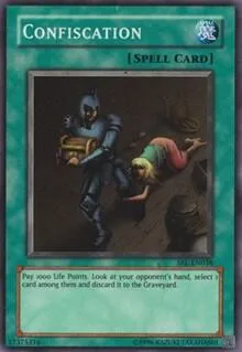 Confiscation SRL-038 Yu-Gi-Oh card from Spell Ruler