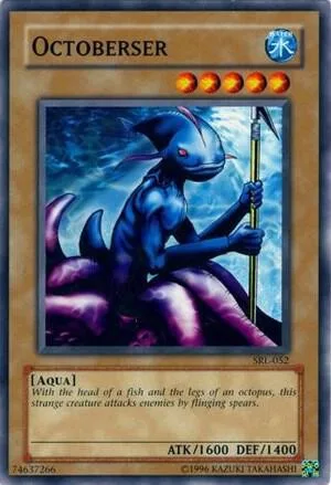 Octoberser SRL-052 Yu-Gi-Oh card from Spell Ruler
